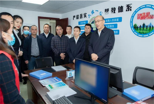 国家禁毒办常务副主任公安部禁毒局局长梁云督导调研资阳禁毒工作
